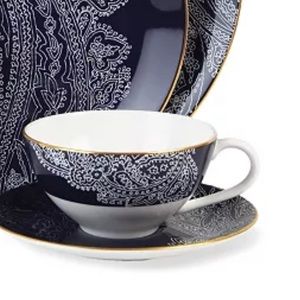 NWOT- LAUREN Ralph Lauren 4pc Round Hill Collection Bundle 2 Cups With S…